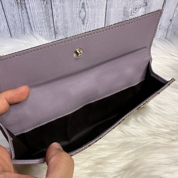 GUCCI gg horsebit canvass long wallet in lavender - Picture 10 of 15